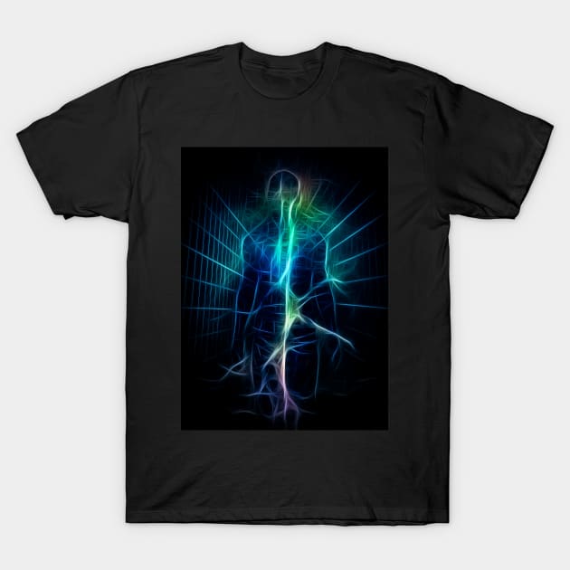 Human eternal energy T-Shirt by rolffimages